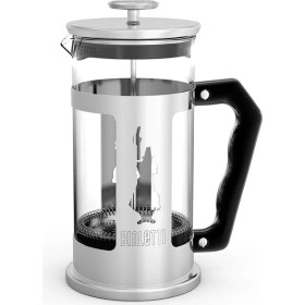 Resim - Preziosa French Press: Yaklaşık 350ML Kapasiteli Kahve Hazırlayıcı - 18/10 Paslanmaz Çelik Gövde - Bulaşık Makinesinde Yıkanabilen Borosilikat Cam Sürahi - Paslanmaz Çelik Filtre Sistemi 