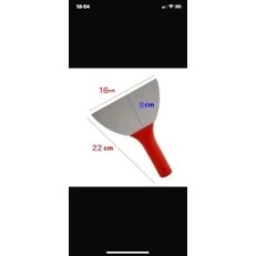 Resim Storemax Plastik Saplı Metal Spatula Sıva Duvar Macun Boya Kazıma Ispatulası 16 cm Takılabilir Sap 