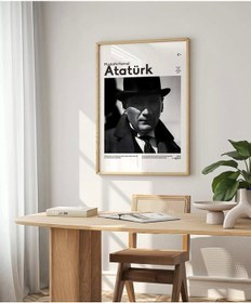 Resim Çerçevesiz Poster Gölgedeki Deha 