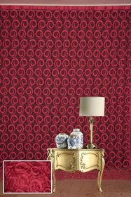 Resim VAKKO MODEL FUŞYA RENK İP PERDE HAZIR DÜĞMELERİ DİKİLMİŞ İP PERDE 300 * 270 cm 