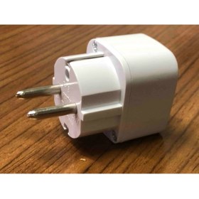 Resim Axe Tools Universal Çevirici Priz Amerikan Ingiliz Fiş Dönüştürücü Türk Tipe Fişe Çeviren Adaptör Başlık Beyaz 