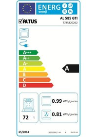 Resim Altus Al 585 GTI 65 LT Solo Fırın 