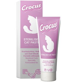 Resim Ilkeshop Crocus Kedı Sterılısed Malt Macunu 100 Gram X 2 Adet 