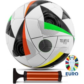 Resim Telvesse Yeni Sezon 2024 Avrupa Pompalı Sert Zemin Halı Saha Futbol Topu No:5 FT515 Çok Renkli 