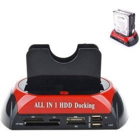 Resim Usb 2.0 Kart Okuyucu Hard Disk Dockinghdd Klonlama Ide Sata (519128179) 