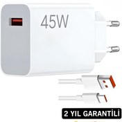 Resim intermax Xiaomi Uyumlu 45 Watt Hızlı Şarj Aleti Seti Adaptör Kablo 