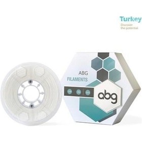 Resim Abg Petg Beyaz Filament 1.75mm 1kg Diğer 
