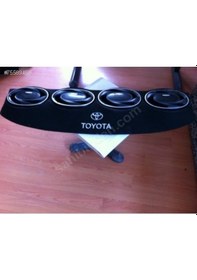 Resim Toyota Corolla 1998 4"lü Oval Hoparlör Pandizot Polyesterli Kabartmalı 