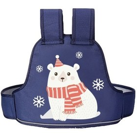 Resim Motosiklet Çocuk Güvenlik Kemeri, Mavi Renk 