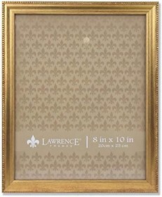 Resim Lawrence Frames Klasik Boncuk Resim Çerçevesi, 8x10 
