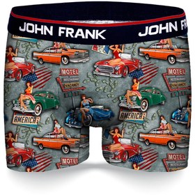 Resim JOHN FRANK DİJİTAL BASKILI BOXER 