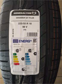 Resim GENERAL 225/55R18 98 V FR GRABBER GT PLUS GENERAL SUV LASTİĞİ 2025 ÜRETİM 