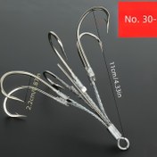 Resim 1 Mayıs Balıkçılık Seti: 6-Çapa Kanca Takımı, Dokuma Çelik, Tungsten Çelik Yapısı 