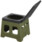 Resim Youmex Katlanabilir Seyahat Tuvaleti - 150kg Taşıma Kapasiteli, Hijyenik Ve Taşınabilir Kamp Tuvaleti 