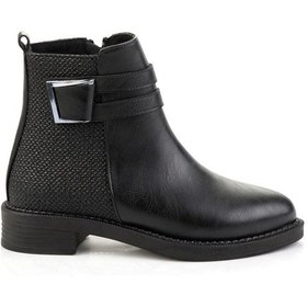 Resim Siyah Siyah Kadın Bot & Bootie K02688009709 Siyah Siyah 