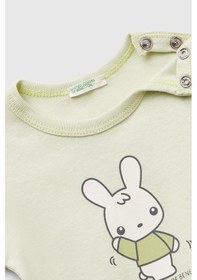 Resim United Colors Of Benetton Kız Bebek T Shirt A.yeşil 3ı9wa1062-1421 Yeşil 
