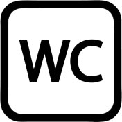 Resim Wc Sticker 30 x 30 cm 