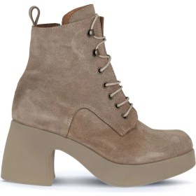 Resim Bueno Shoes Vizon Süet Kadın Topuklu Bot 01WZ7001 01WZ7001 