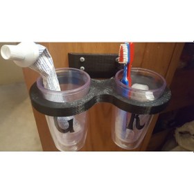 Resim Opencart Sağlık Kupası Diş Fırçası Tutucu Sadece Plastik Aparattır 
