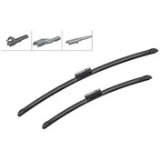 Resim Bosch Sılecek Supurgesı Takımı 600mm / 475mm Mercedes W176 C117 X156 . Audı A3 . Renau IS00-BOSCH 3397007462 