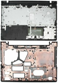 Resim Alfabilgisayar Lenovo Uyumlu Ideapad G50-80, Touch 80Kr Alt Üst Kasa Takım 