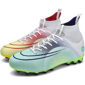 Resim Snapbuy Blue Ocean Spor Futbol Ayakkabısı Krampon Mor - Sarı 