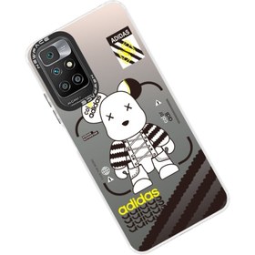Resim lionmycase aksesuar Xiaomi Redmi 10 Kılıf Kamera Çıkıntılı 3d Şekilli Lansman Renkli Koruma Darbe Önleyici Kapak 