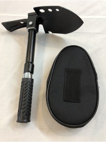 Resim Axe Tools Çok Fonksiyonlu E64 Çelikten Üretilen Kürek Çekiç Keser Seti 