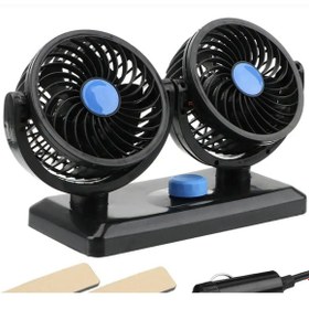 Resim Araç Içi 360 Derece Dönebilen Mükemmel Soğutucu Oto Vantilatör 12 