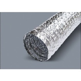 Resim Flexiva Alüminyum Esnek Havalandırma Kanalı 10Mt Kutu Izolesiz 