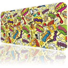 Resim İlyuka Mousepad 90x40cm Büyük Boy Xxl Mp529040 Funny Figures 