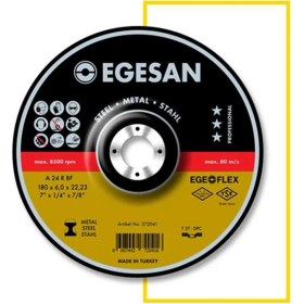 Resim Egesan 180x8 Metal Taşlama 