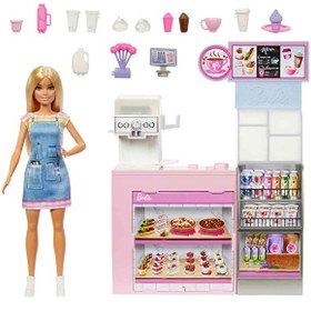 Resim Barbie'nin Kahve Dükkanı Oyun Seti HXN94 