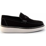 Resim Siyah Leather Erkek Loafer Ayakkabı E01401080101 Diğer 