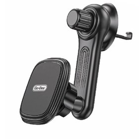 Resim Go Des GD-HD310 Magnetik 360 Derece Dönebilen Dirsek Ve Başlıklı Telefon Tutucu Havalandırma Tasarım - Siyah 