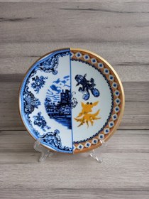 Resim Konyax Pasta Tabağı Set 6 Kişilik Hybrıd1 Çok Renkli 