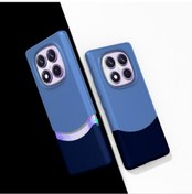 Resim Redmi Note 14 Pro 4g Kılıf Mıknatıslı Hgea Duble Kapak - Lacivert Lacivert 