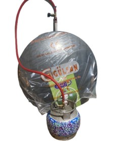 Resim gülsan Tüplü Sac Ocak 80cm Gözleme Ekmek Yufka Sacı 