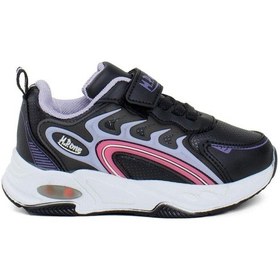 Resim M.p 242-3357pt Çocuk Spor Ayakkabı 242-3357PT-R1624 Siyah Mor 
