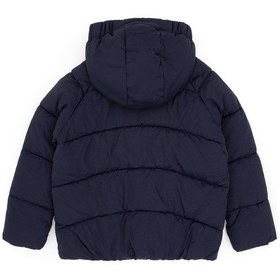 Resim U.S. Polo Assn. Kız Çocuk Lacivert Kapüşonlu Mont 50313057-VR033 