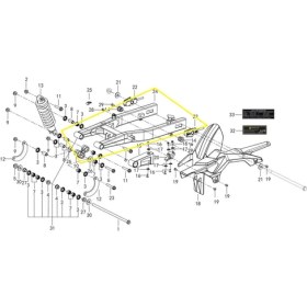 Resim Jawa 500X Arka Maşa/mafsal 
