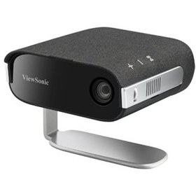 Resim Viewsonic M1X Harman Kardon Hoparlörlü Akıllı LED Taşınabilir Projeksiyon Cihazı Siyah 