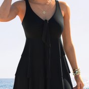 Resim Kadın Modası Çok Katmanlı Etek Tankini 