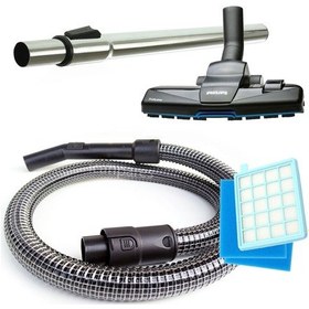 Resim Philips Uyumlu Fc 9521 Çelik Telli Hortumu Triactive Başlık Boru Filtre 