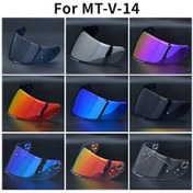 Resim Dashanshop Mt Rapıd Rapıd Pro Blade 2 Sv Revenge 2 Targo İçin Koyu Kırmızı Motorcycle Visör 