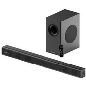 Resim Ambrane Evoke Bar 120 2.1 Channel Soundbar with Cinematic Surround Sound, Black 