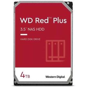 Resim Western Digital WD Red Plus 3,5\ 128MB 5400RPM 4TB NAS HDD - WD40EFZX 