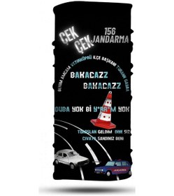 Resim Motogaj Duba Reis Desenli Bandana Buff 