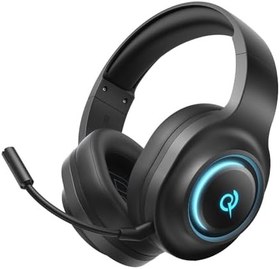 Resim QCY HeroaD V200 RGB 7.1 Kablosuz Gaming Oyuncu Kulaklığı 3 Modlu (BT, 2.4Ghz, Type-C) PC - PS5 