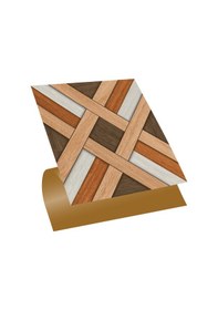 Resim Tink Kendinden Yapışkanlı Ahşap 014 Desenli Pvc Karo 30x30 Cm 